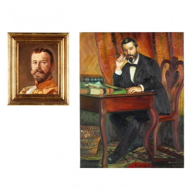 two-20th-century-male-portraits