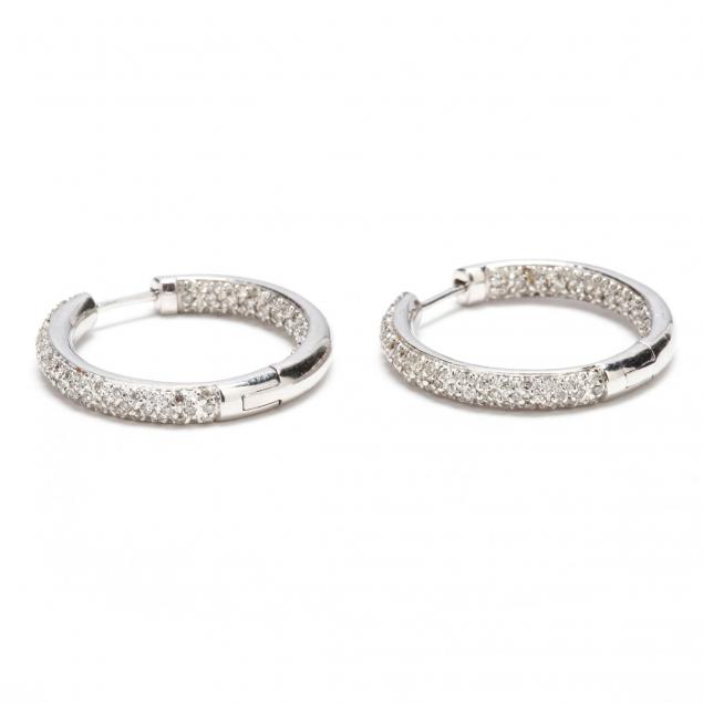 14kt-white-gold-diamond-ear-hoops