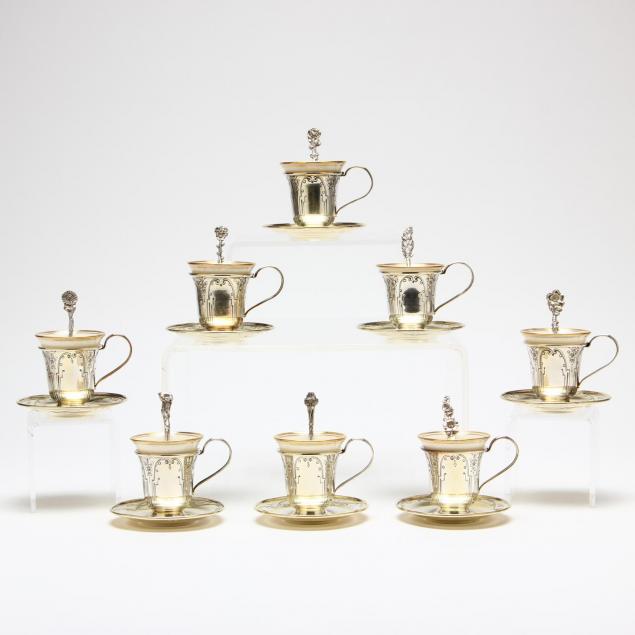 a-set-of-eight-sterling-silver-demitasse-cups-saucers-and-spoons