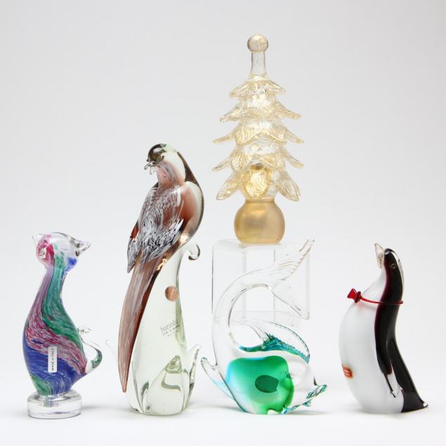 group-of-murano-glass