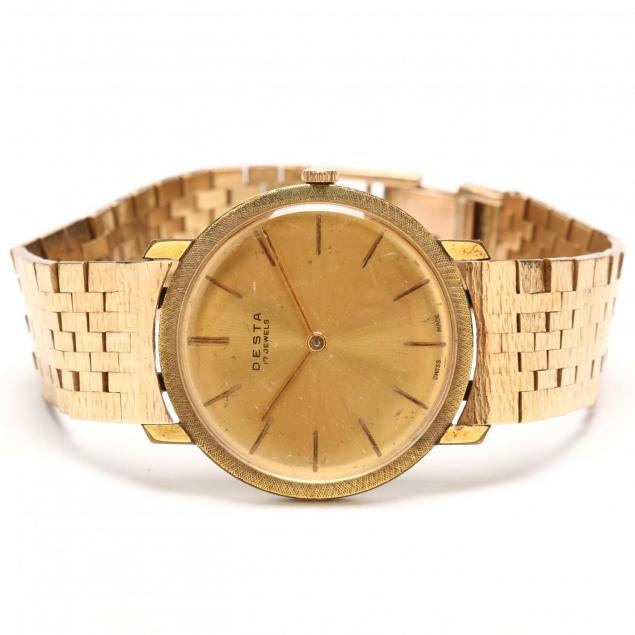 gent-s-desta-watch-with-18kt-gold-band