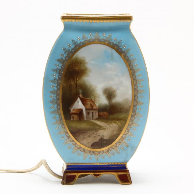 continental-porcelain-painted-table-lamp