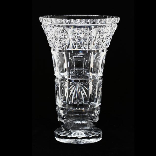 large-cut-crystal-vase