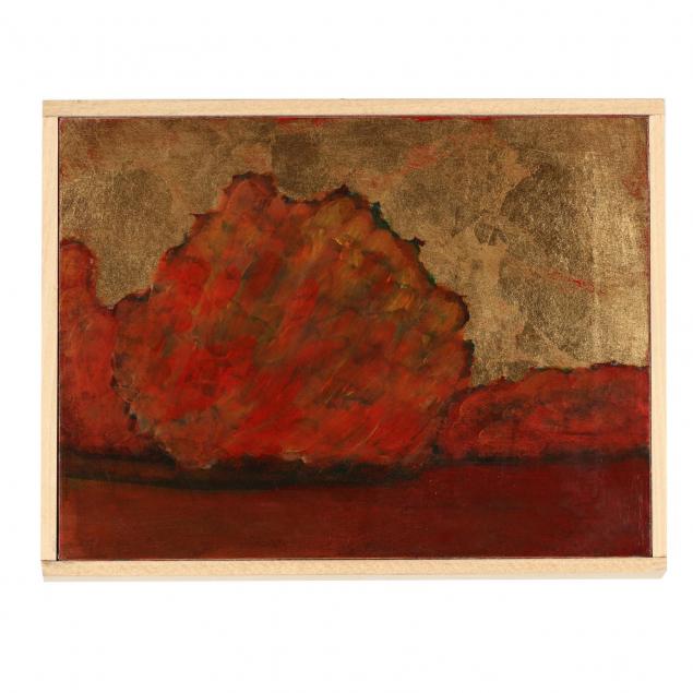 contemporary-encaustic-landscape-with-trees