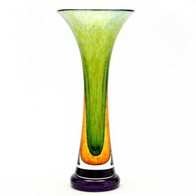 young-constantin-art-glass-vase