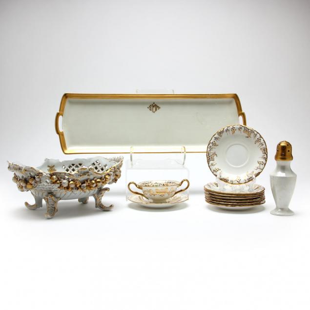 twelve-assorted-gilt-porcelains