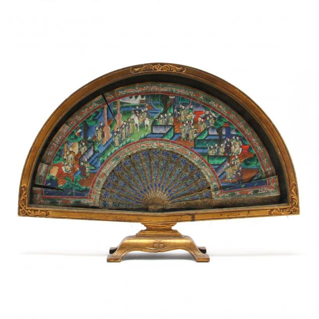 antique-chinese-framed-fan