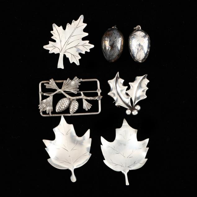 seven-sterling-silver-naturalist-themed-pieces-of-jewelry