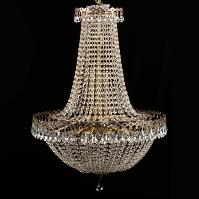 contemporary-cut-crystal-regency-style-chandelier