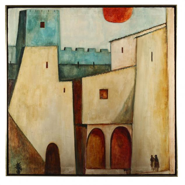 frank-carmelitano-spanish-1935-2003-cityscape