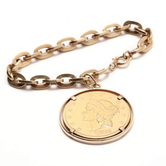 14kt-gold-coin-bracelet