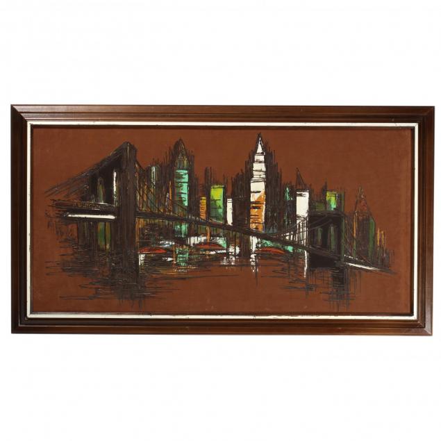 mid-century-brooklyn-bridge-wall-art