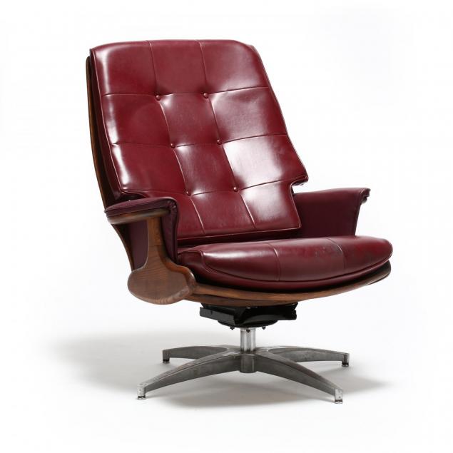 heywood-wakefield-swivel-lounge-chair