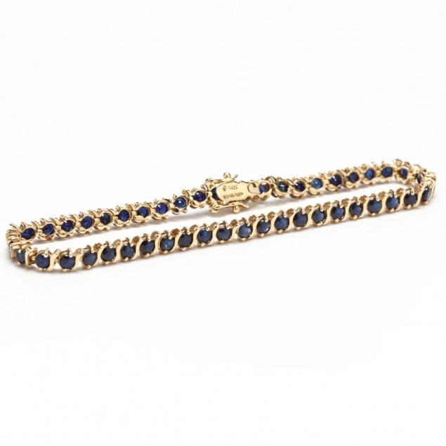 14kt-gold-and-sapphire-bracelet