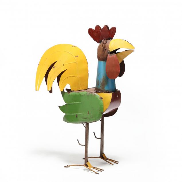 large-folk-art-metal-rooster