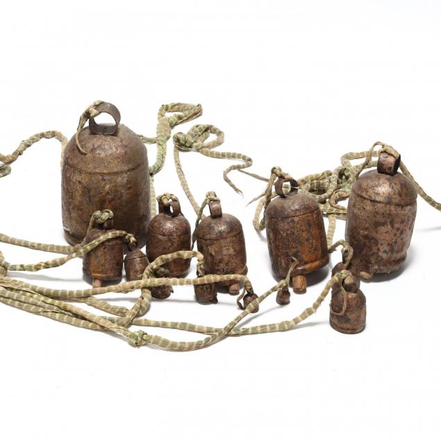 13-pc-graduated-set-of-tribal-bells