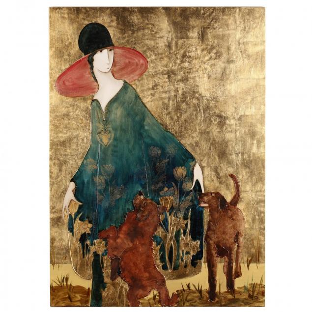 stephen-white-nc-woman-with-dogs