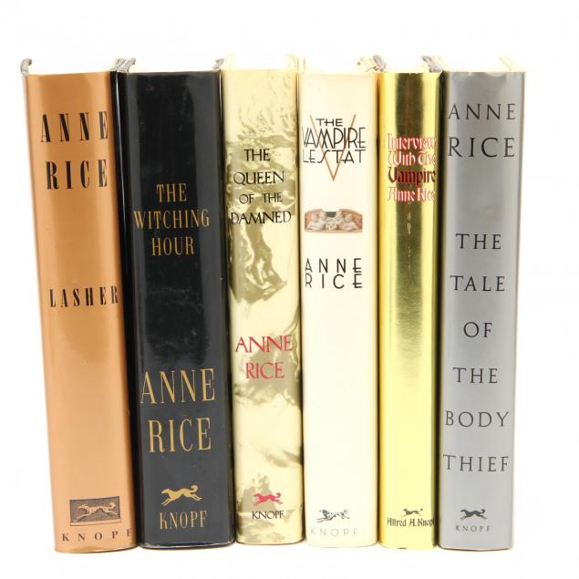 six-signed-anne-rice-titles