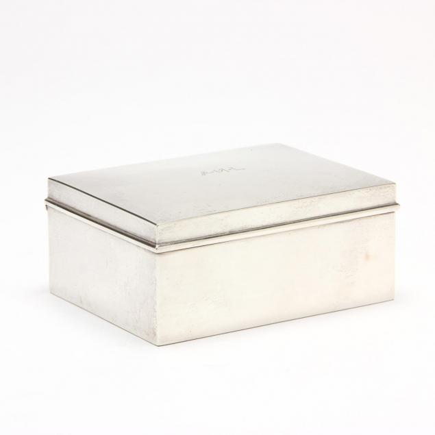 a-tiffany-co-sterling-silver-cigarette-box