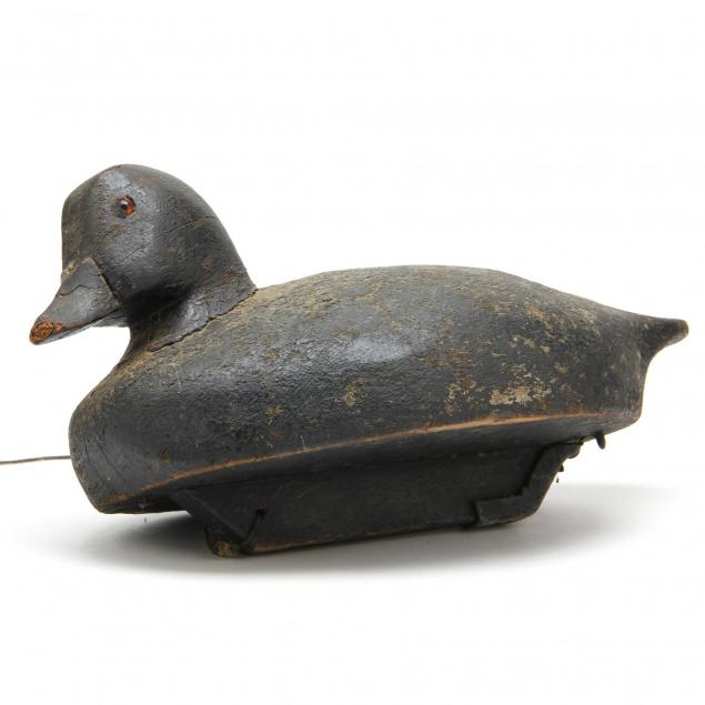 vintage-black-duck-decoy