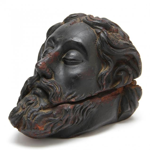 continental-carved-head-of-john-the-baptist