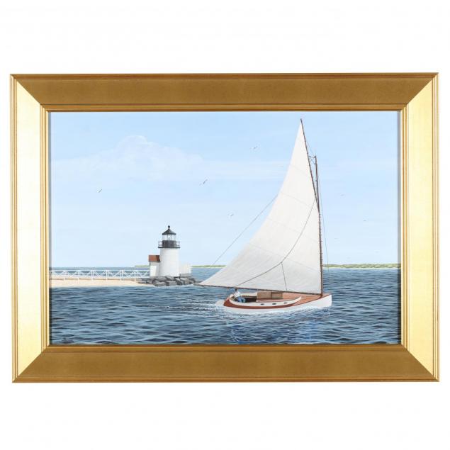 james-h-cromartie-ma-view-of-a-lighthouse-and-sailboat