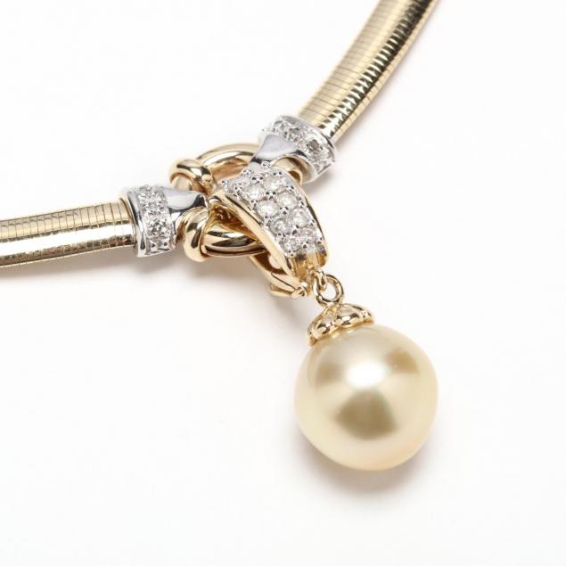 14kt-gold-diamond-and-pearl-necklace