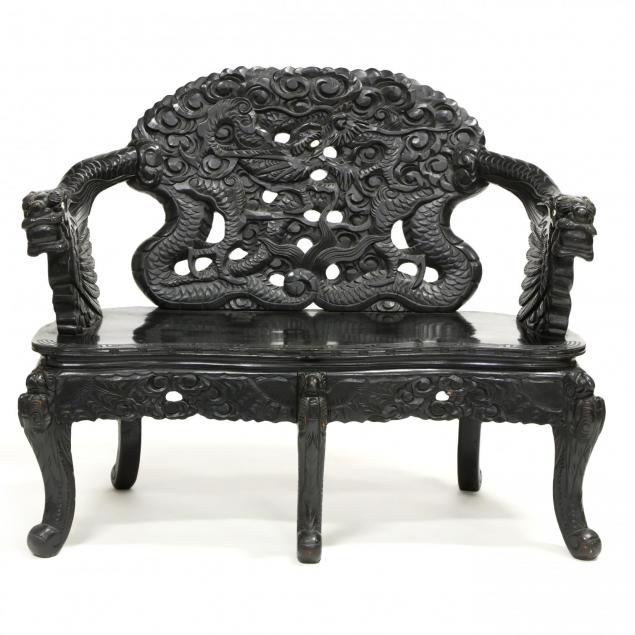 chinese-relief-carved-bench