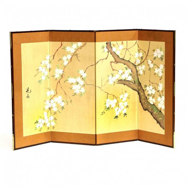 four-panel-folding-screen-with-cherry-blossoms