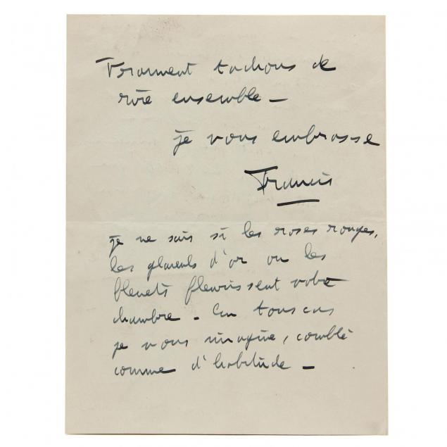 french-composer-francis-poulenc-1899-1963-autograph-letter-signed