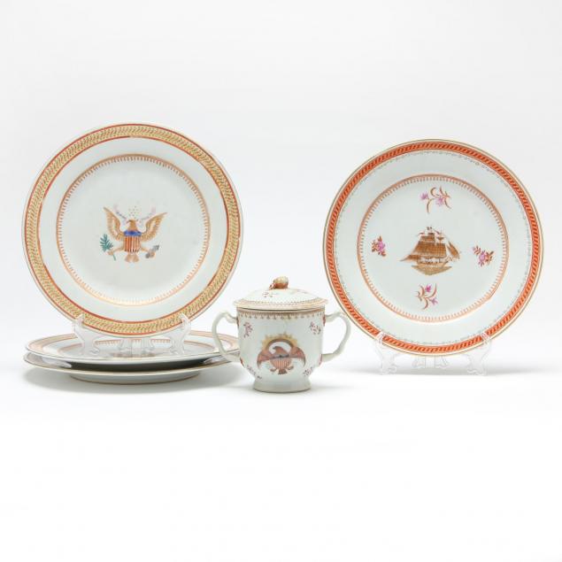 group-of-chinese-export-porcelain