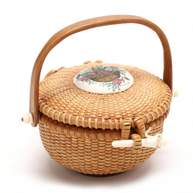 rare-miniature-nantucket-lightship-basket-michael-kane