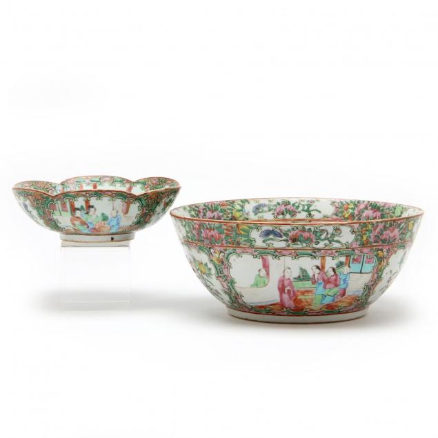 two-chinese-export-famille-rose-porcelain-bowls