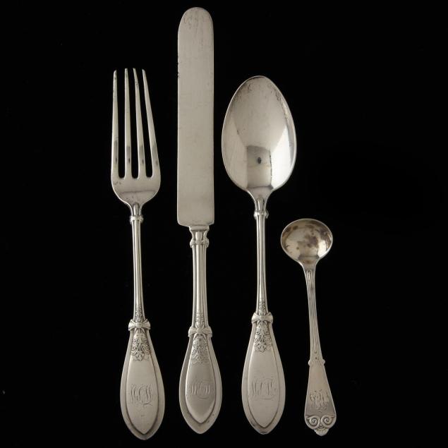four-pieces-of-19th-century-american-sterling-silver-flatware