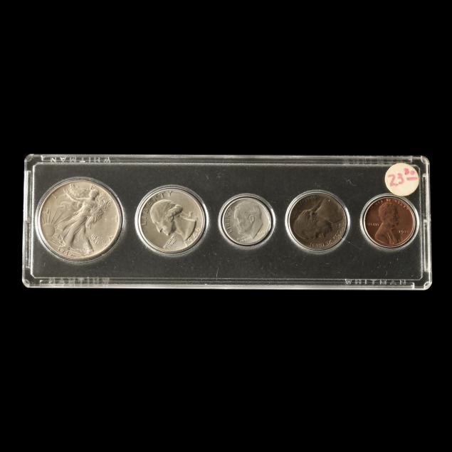 1946-brilliant-uncirculated-five-coin-year-set