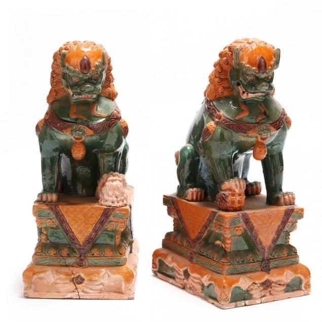 pair-of-asian-foo-lions