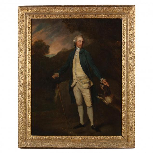 att-benjamin-wilson-english-1721-1788-portrait-of-a-man-with-a-dog