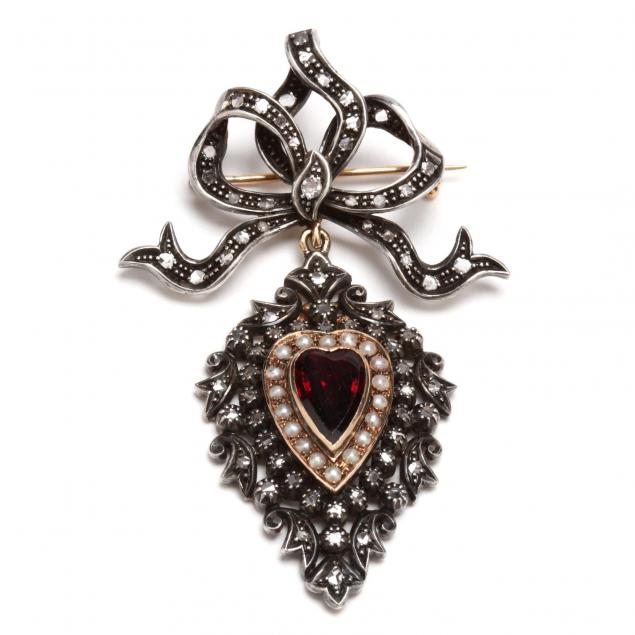 gold-and-silver-gem-set-brooch-pendant