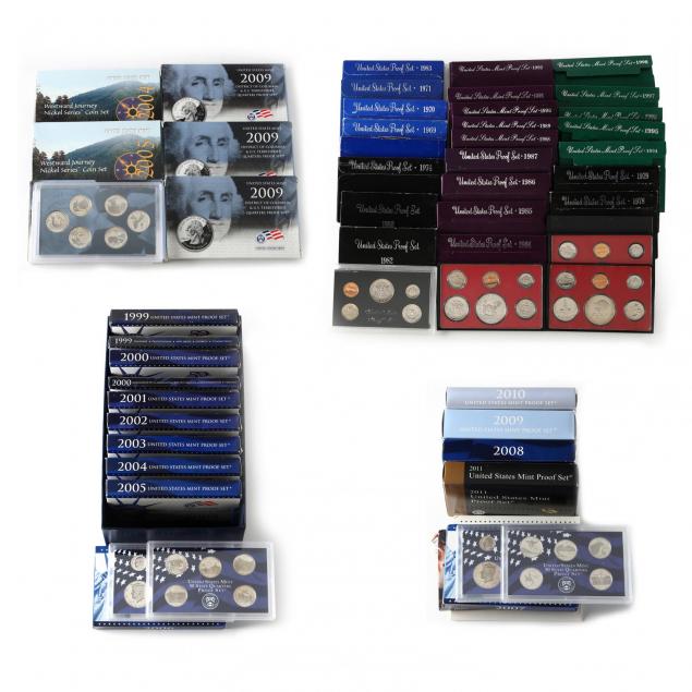 nearly-complete-collection-of-u-s-mint-proof-sets-1968-2011