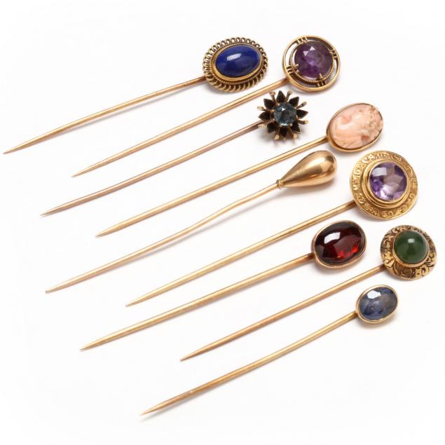 nine-vintage-14kt-stick-pins