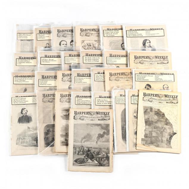 35-complete-1861-issues-of-i-harper-s-weekly-i