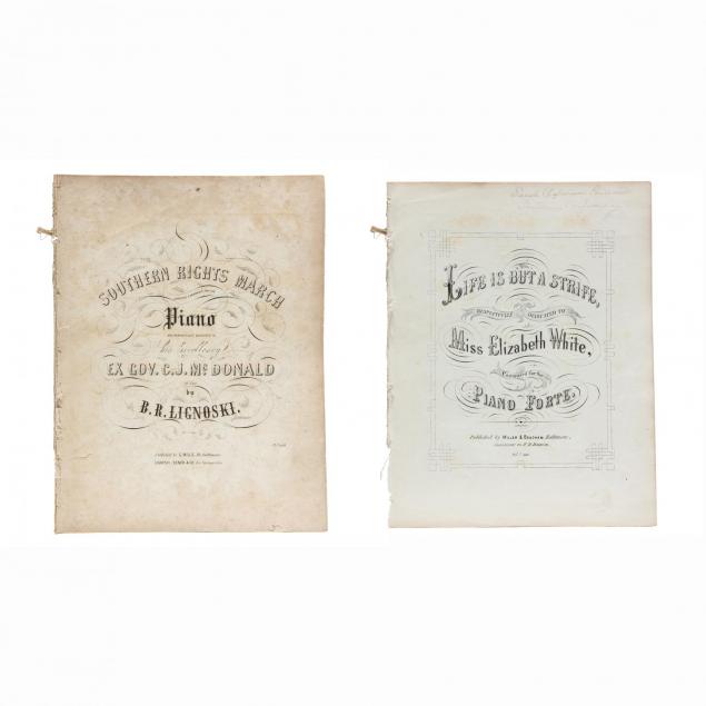 two-pieces-of-antebellum-sheet-music-with-southern-associations