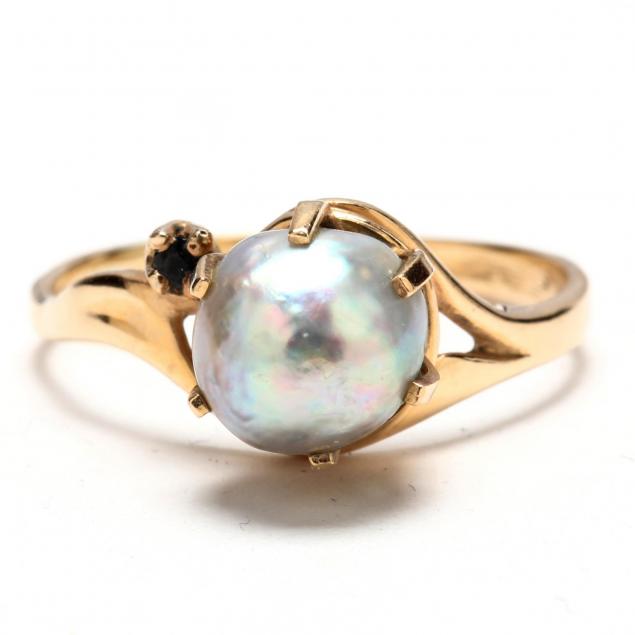 14kt-pearl-and-sapphire-ring