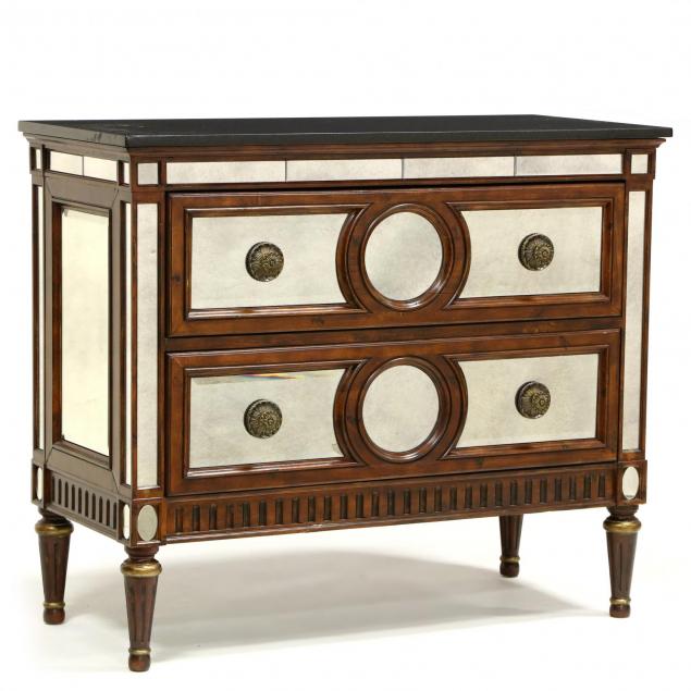 louis-xvi-style-mirrored-chest-of-drawers