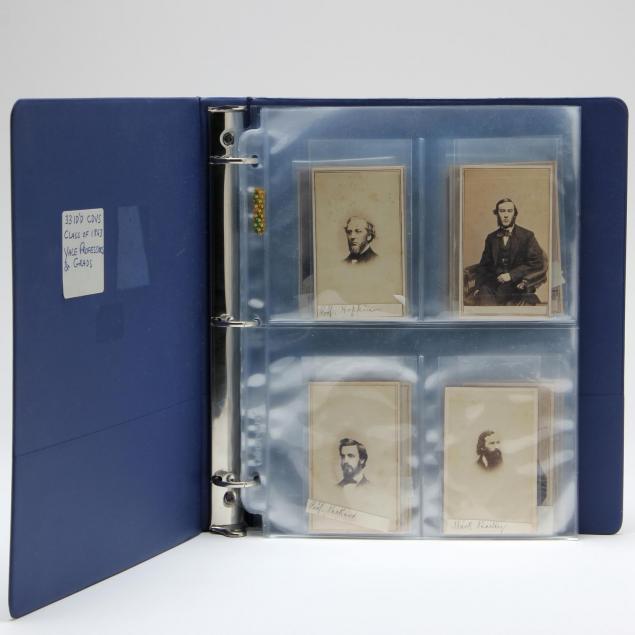 collection-of-33-cdvs-showing-1863-yale-college-faculty-and-students