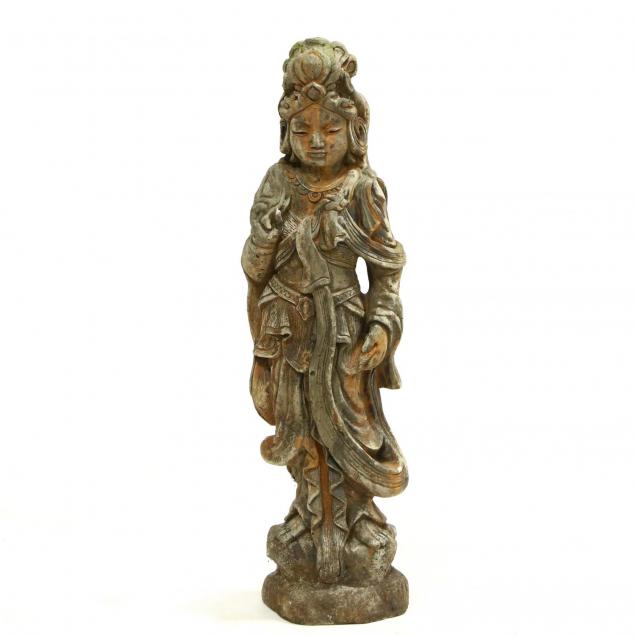 cast-stone-figure-of-guanyin