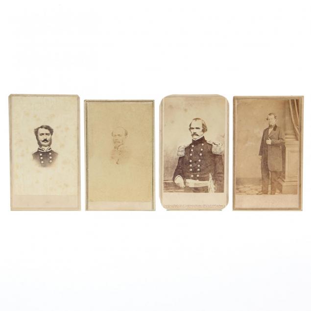 four-cdvs-of-confederate-generals