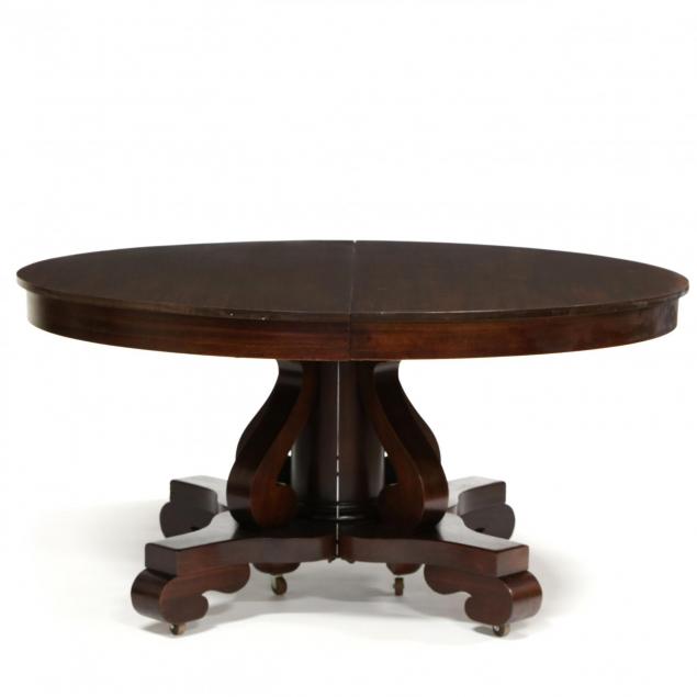 american-late-classical-pedestal-dining-table