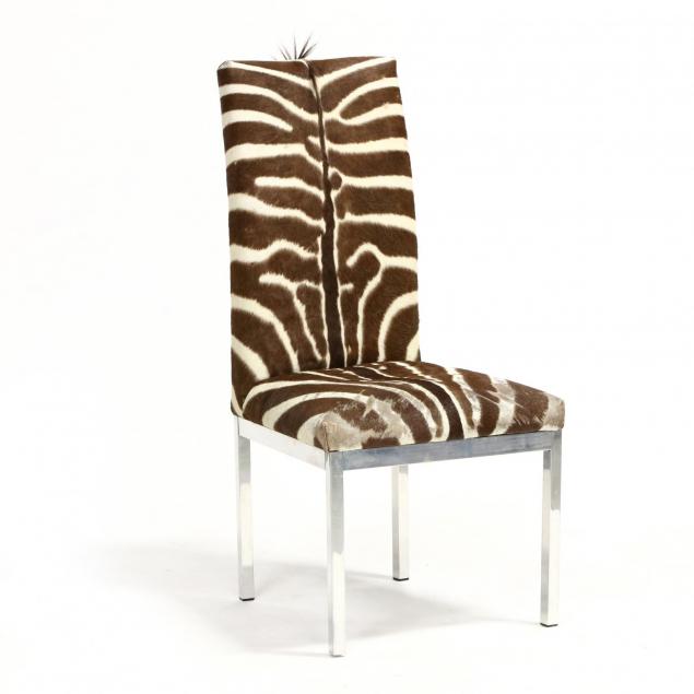 modernist-hide-upholstered-side-chair