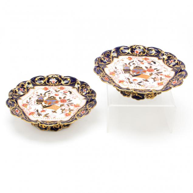 spode-pair-of-imari-footed-compotes